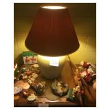 Lamp with shade
