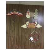Wooden seasonal decorations