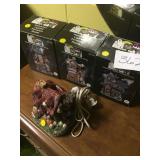 halloween lighted porcelain house
