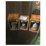 3 halloween teelight holder