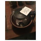Coffee pot and bowl
