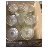 Six boxes of miscellaneous glassware
