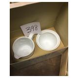 Corelle cream and sugar set in box