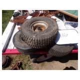 3 lawn mower tires