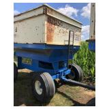 DMI 400 side dump wagon