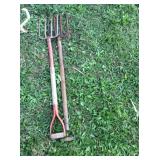 2 potato forks