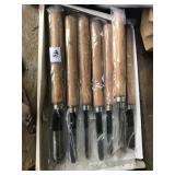 Set wood chisels