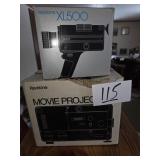 Movie Projector and Camera