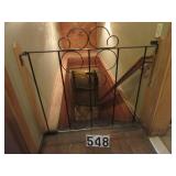 Wrought iron gate