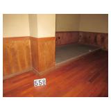 Oak trim & wainscoting