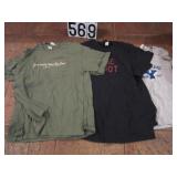 Group of new T-shirts