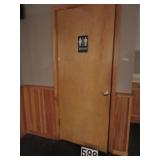 2 interior wood doors