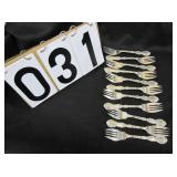 Gorham Strasbourg sterling flatware x11