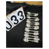 Gorham Strasbourg sterling flatware x13