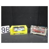 2 1:18 scale die cast collectibles