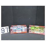 2 Ertl 1:18 scale die cast collectibles