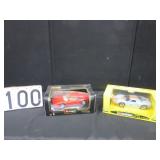2 1:18 scale die cast collectibles