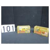 2 Coca-Cola die cast metal banks