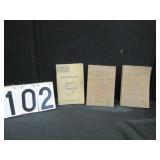 3 Caterpillar Tractor Co. manuals