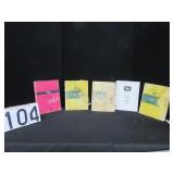 4 John Deere combine manuals &