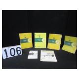 4 John Deere manuals