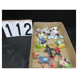 Box of collectible figures