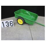John Deere tow behind cart for peddle tractor
