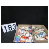 2 boxes of collectible matches & key chains