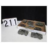 10 model military vehicles
