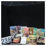 Large group of basketry books