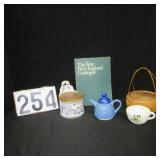 1st New England Catalogue, Asian basket, etc.