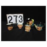 5 bone china Tobey mugs