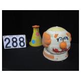 Vintage clown lawn sprinkler