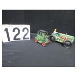 2 Tin toys