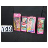 4 Barbie Dolls