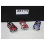 3 Hot Wheels Red Line matchboxes