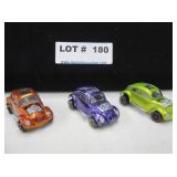 3 Hot Wheels Red Line matchboxes