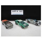 3 Hot Wheels Red Line matchboxes