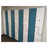 Group of Gym Lockers