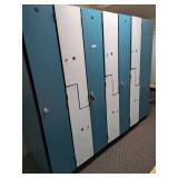 Group of Gym Lockers