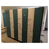 Group of Gym Lockers