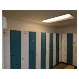 Group of Gym Lockers