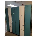 Group of Gym Lockers