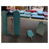 Group of Assorted Backrest Etc.