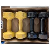 2 Pair Dumbbells