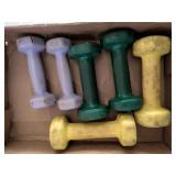 3 Pair 2,3 & 4 lb Dumbbells