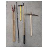 5 Assorted Garden Hand Tools