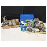 Large Assortment Nails, Bolts Fastners, etc