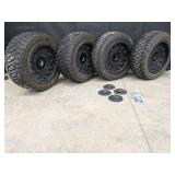 3 Toyo,1 Sumitomo Tires 265/50R 20 on Rims