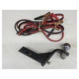 Towing Hitch w/ 2 5/16 Ball Jumper Cables